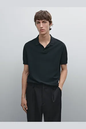 Massimo Dutti Maglia Con Collo A Polo 100% Cotone