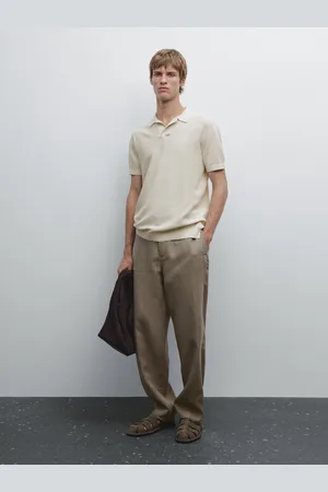 Massimo Dutti Maglia Con Collo A Polo 100% Cotone