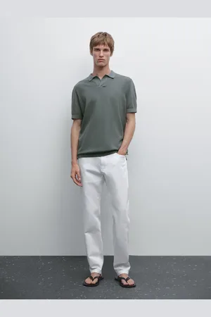 Massimo Dutti Maglia Con Collo A Polo 100% Cotone