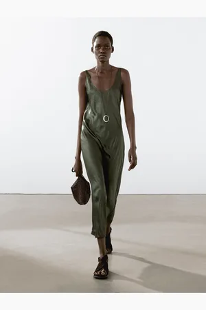 Massimo Dutti Vestito Lungo Morbido Satinato