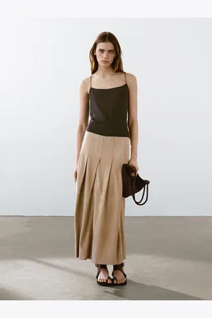 Massimo Dutti Top Con Spalline Sottili Strutturato