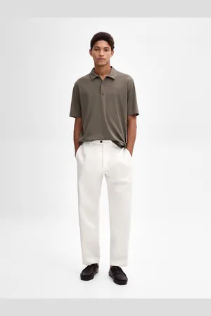 Massimo Dutti Polo Con Collo Abbottonato 100% Cotone