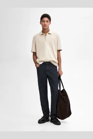 Massimo Dutti Polo Con Collo Abbottonato 100% Cotone