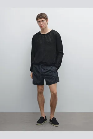 Massimo Dutti Costume Short Fit Con Stampa