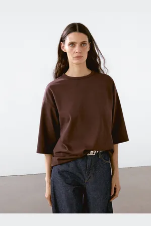 Massimo Dutti Maglietta Oversize Heavy Weight