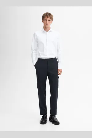 Massimo Dutti Camicia Slim Fit 100% Cotone