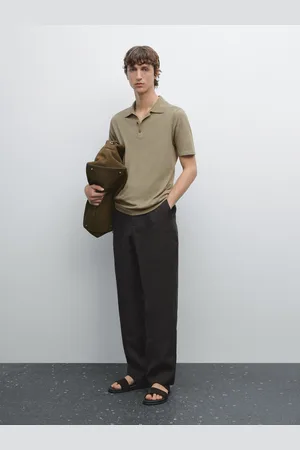 Massimo Dutti Polo In Maglia Misto Cotone