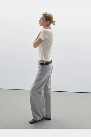 Massimo Dutti Jeans A Vita Bassa Straight Fit