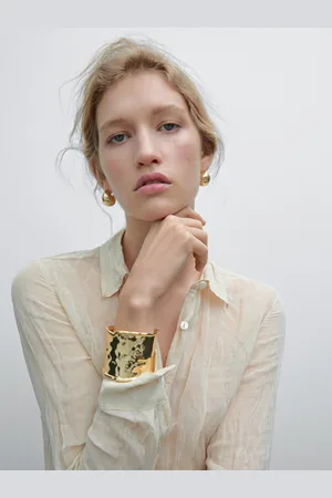 Massimo Dutti Braccialetto Irregolare Con Dettaglio Testurizzato