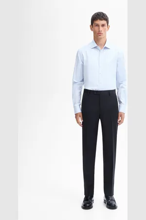 Massimo Dutti Camicia Slim Fit 100% Cotone