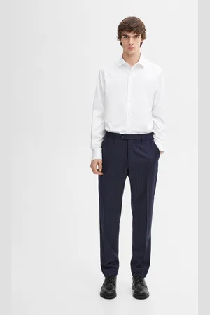 Massimo Dutti Camicia Slim Fit 100% Cotone