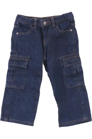 Guess Pantaloncino Bambino Rigid denim cargo pants