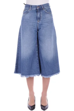 Pinko Pantalone Donna Burkina bermuda denim soft