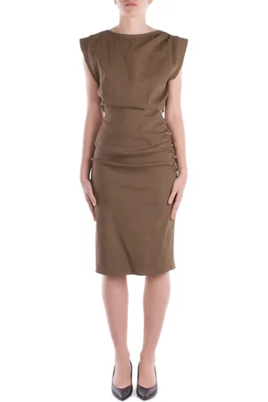 Pinko Abito Donna Cielo abito lino stretch