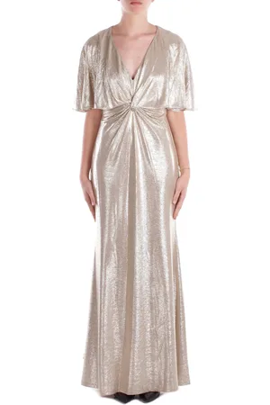 Ralph Lauren Abito Donna Phinya short sleeve gown
