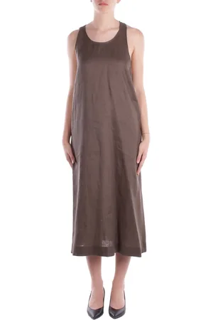 Max Mara Abito Donna Abito tela puro lino lavata