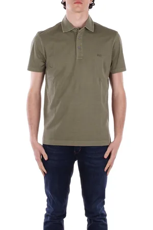 FAY Polo Uomo Frosted embroidery