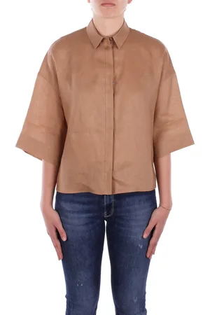 Max Mara Camicia Donna Camicia puro lino lavata