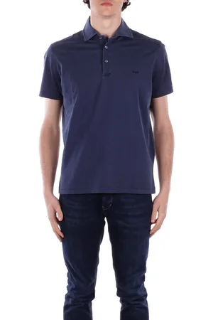 FAY Polo Uomo Frosted embroidery