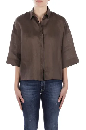 Max Mara Camicia Donna Camicia puro lino lavata
