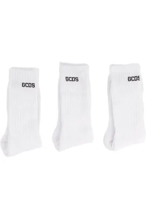 GCDS Calze Unisex Essentials socks 3-pack