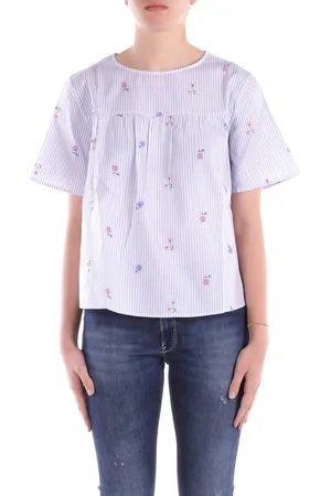 Max Mara Blusa Donna Popeline fantasia