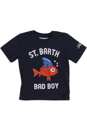 MC2 SAINT BARTH T-shirt Bambino T-shirt boy fake shark