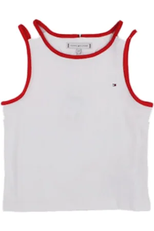 Tommy Hilfiger Canotta Bambino Contrat binding tanktop