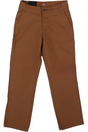 Dickies Pantalone Bambino Kids carpenter pant brown duck
