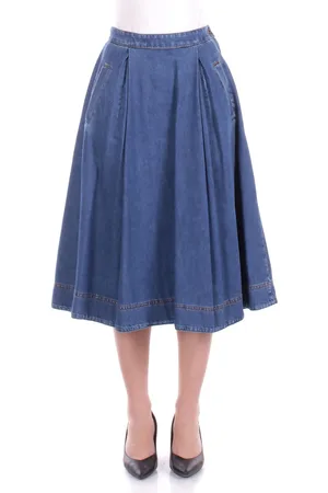 Max Mara Gonna Donna Gonna denim