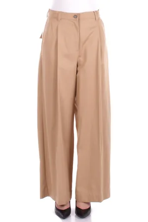 Max Mara Pantalone Donna Gonna gabardina puro cotone