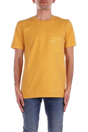 FAY T-shirt Uomo Frosted embroidery