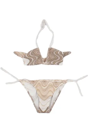 MC2 SAINT BARTH Costume da bagno Bambina Aryanna rachel sea wave
