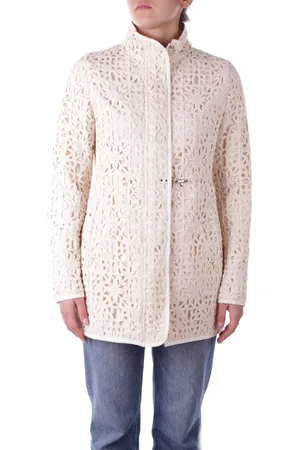 FAY Giubbotto Donna Virginia coat crochet