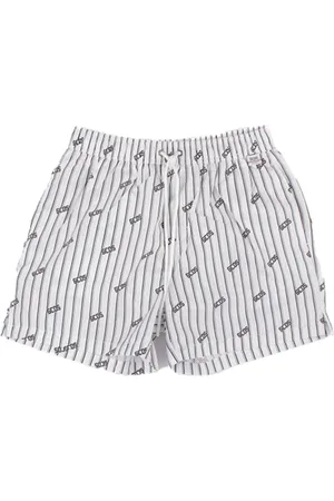 GCDS Costume da bagno Uomo Essentials pinstripe wimshorts