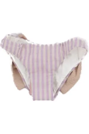 MC2 SAINT BARTH Costume da bagno Bambina Madame lurex stripes