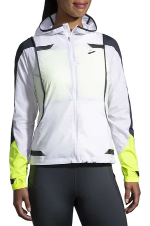Brooks GIACCA CON CAPPUCCIO RUN VISIBLE CONVERTIBLE DONNA