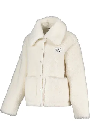 Calvin Klein GIACCA IN SHERPA DONNA