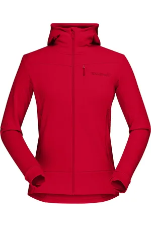 NORRØNA PILE FULL ZIP CON CAPPUCCIO FALKETIND WARM WOOL2 STRETCH DONNA