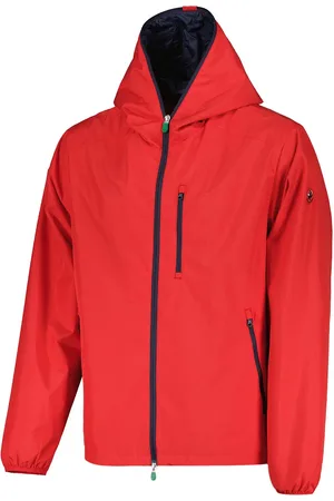 save the duck GIACCA CAPPUCCIO ZIP CONTRASTO DAVID
