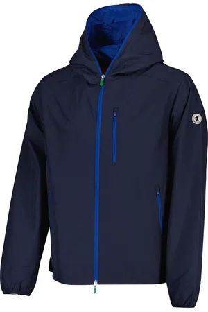 save the duck GIACCA CAPPUCCIO ZIP CONTRASTO DAVID