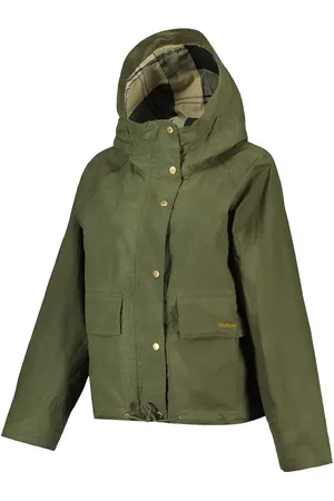 Barbour PARKA CORTO IN COTONE SHOWERPROOF NITH DONNA
