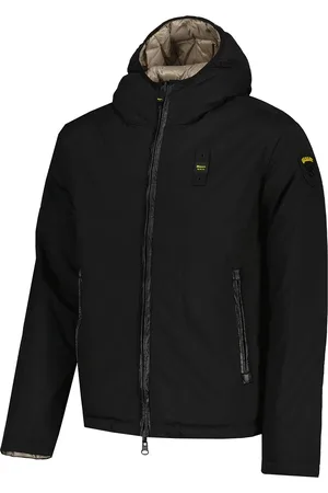 Blauer PIUMINO REVERSIBILE BI-MATERIALE CON CAPPUCCIO BALLARD