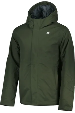 K-Way GIACCA CON CAPPUCCIO JACKO TWILL MARMOTTA