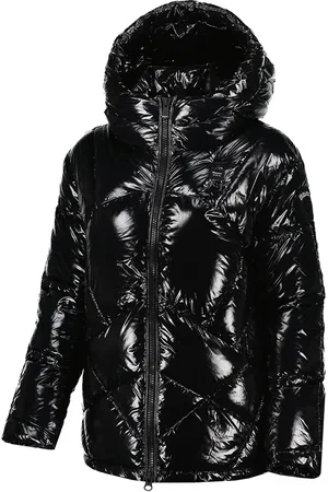 Blauer PIUMINO CON CAPPUCCIO LACCATO LOWNEY DONNA