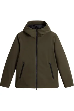 Woolrich GIACCA CON CAPPUCCIO SOFT SHELL PACIFIC