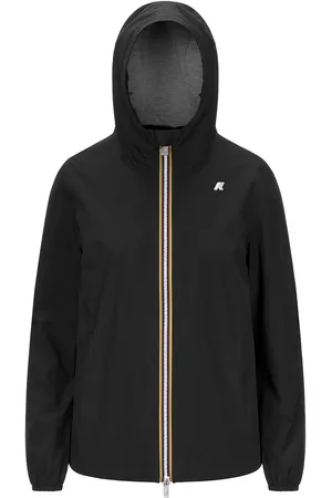 K-Way GIACCA CON CAPPUCCIO MARGUERITE STRETCH POLY JERSEY DONNA