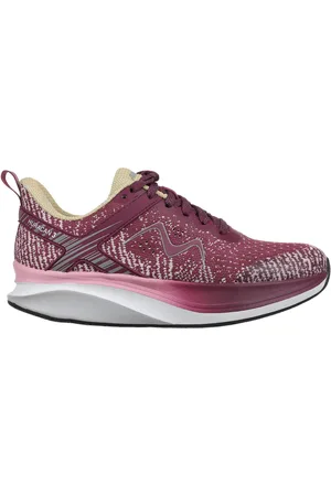 Mbt HURACAN 3 LACE UP Scarpe da corsa da donna - colore:BERRY - numero:37.5