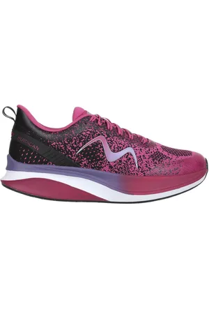 Mbt HURACAN-3000 LACE UP Scarpe da corsa da donna Black/Orchid Flower