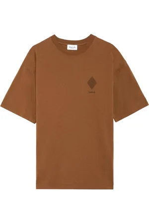 AMISH Supplies Unisex logo jersey t-shirt - Peanut butter XS